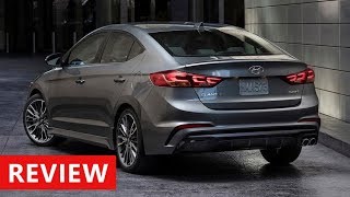 2018 Hyundai Elantra Review  Interior amp Exterior Walkaround [upl. by Elleb]