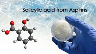 How to make Salicylic Acid from Aspirin 💊⚕️💊 [upl. by Anitnatsnoc]