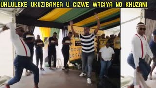 Uhlanyise inhlwele ngenoni lakhe elisha u Khuzani kwavuka usinga ku Ngizwe wangena esteji zakhala [upl. by Adnolahs694]