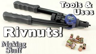 How to Install and Use Rivet Nuts Rivnuts and Nutserts in Metal and 3D Prints [upl. by Tommy]