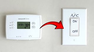 How to Make a Fully Manual HVAC Thermostat [upl. by Dougie]