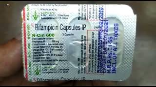 RCin 600mg Capsule  Rifampicin 600mg Capsule  RCin 600mg Capsule Uses Dosage Review Hindi [upl. by Silera318]