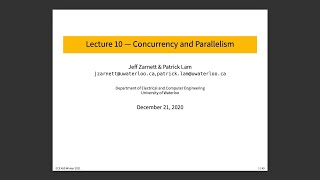 ECE 459 Lecture 9 Parallelization Techniques [upl. by Paddie552]