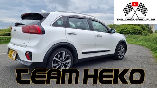 Team Heko wind deflectors fitting them how they look and effectiveness on a kia niro [upl. by Monarski]