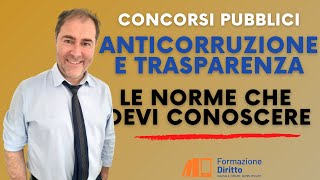 Anticorruzione e Trasparenza Le norme che devi conoscere [upl. by Alinna]