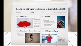 KJSG Was ist neu Allgemeines Teil 1 [upl. by Anitsuj]