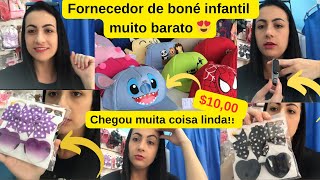 FORNECEDOR DE BONÉ INFANTIL  CHEGOU MUITA COISA LINDA  ACESSÓRIOS INFANTIL ✨ [upl. by Doowle58]