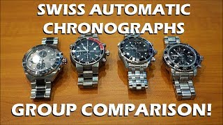 Valjoux 7750 Swiss Automatic Chronographs  TAG Heuer Oris Omega Montblanc  Perth WAtch 53 [upl. by Laohcin348]