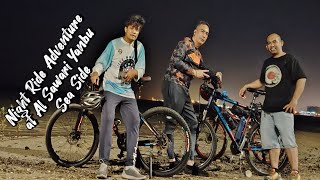 Night Ride Adventure at Al Sawari Yanbu Sea Side with Rezayat Bikers [upl. by Morganica]