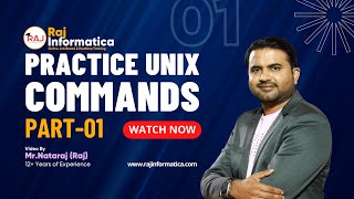 Unix Commands used in Informatica Part1 By Raj informatica  Unix Interview Questions and answers [upl. by Enael]