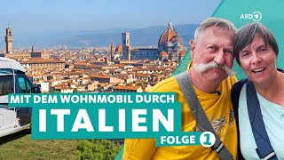 Camping in Italien Im Wohnmobil durch die Toskana und Südtirol 13  WDR Reisen [upl. by Arsi]