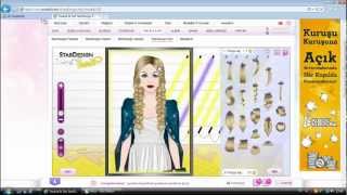 Stardoll Stardesign Hair Saç Yapımı [upl. by Kenton]