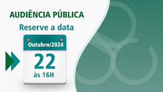 Audiência pública  Resolução de diretrizes orçamentárias da UFABC para 2025 [upl. by Emelin]