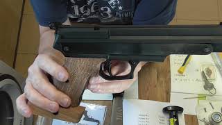 GAMO COMPACT TRIGGER WEIGHT ADJUSTMENT 08102022 [upl. by Arakal]