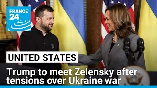 Trump to meet Zelensky after tensions over Ukraine war • FRANCE 24 English [upl. by Profant264]