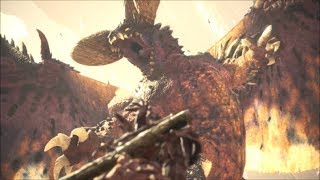 Monster Hunter World  The Huntsman Vs Nergigante Cutscene [upl. by Rida414]