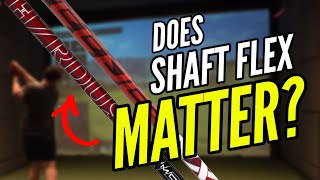 Regular Flex vs Stiff Flex Shaft for a High Handicap Golfer [upl. by Doreg]