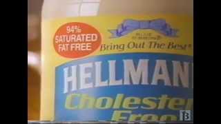 Hellmanns Mayo Commercial 1990 [upl. by Jeffie]