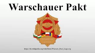 Warschauer Pakt [upl. by Arlo]