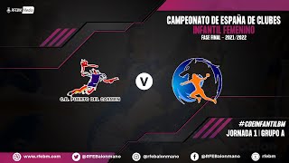 CDEInfantilBM  Femenino  Grupo I  SPL Tiñosa Puerto del Carmen  Grupo USA Handbol Mislata [upl. by Carson151]