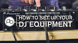 How To Set Up Your DJ Equipment [upl. by Naashar]