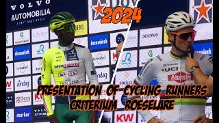 PRESENTATION CRITERIUM ROESELARE 2024 [upl. by Tteraj]