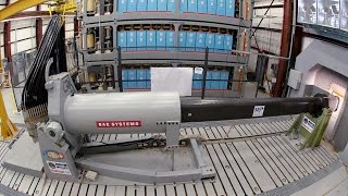 BAE Systems Electromagnetic Railgun Testing [upl. by Nhabois]