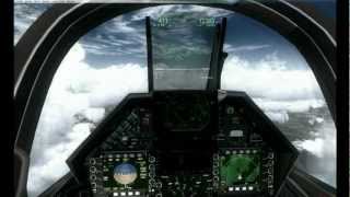 【FSX】 HD Mirage 20005 Hellenic Airforce Tanagra to Larisa 2012 [upl. by Kinghorn]