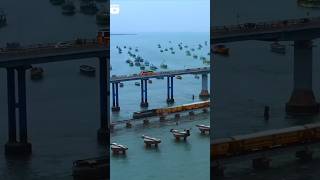 सबसे लम्बे रेल्वे पुल  longest railway bridge in india [upl. by Bensen]