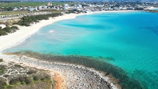 4K Salento con Drone  Porto Cesareo Le Dune Torre Chianca S Isidoro Uluzzo Porto Selvaggio [upl. by Marna]