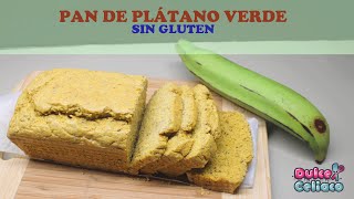 Pan de plátano verde sin gluten [upl. by Brodie]