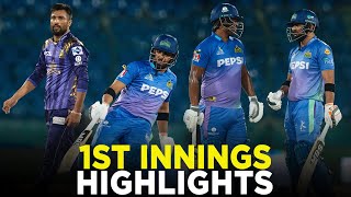 PSL 9  1st Innings Highlights  Quetta Gladiators vs Multan Sultans  Match 30  M2A1A [upl. by Talanta]