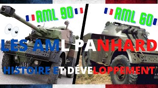 🇫🇷LHISTOIRE et le DÉVELOPPEMENT de La GLORIEUSE famille des AML PANHARD AML HE 90 amp AML HE 607🇫🇷 [upl. by Akemet]