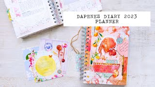 Daphne’s Diary 2023 Planner and How I’m Using It [upl. by Peonir]