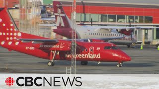 Direct flight between Nunavut and Greenland sees hundreds of passengers in 1st season [upl. by Ydnolem]