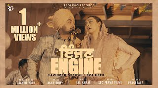 Engine  Video Song  Ravinder Grewal  Rza Heer  Jaanvir Kaur  Punjabi Song Tedi Pag Records [upl. by Llevad]