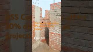 brickwallredbrickcolumnconstructioncivilengineering popular [upl. by Lindberg578]