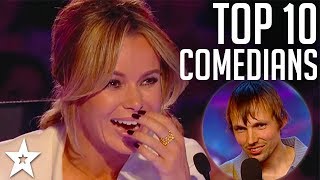 TOP 10 Funniest Comedians EVER on Britains Got Talent  Got Talent [upl. by Pillow579]