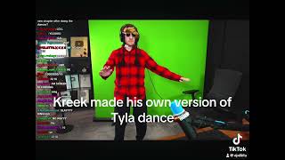 Kreekcraft doing tyla dance tyla kreekcraft [upl. by Barde909]