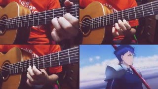 Brave Shine Aimer FateStay Night OP  Acoustic Instrumental Cover [upl. by Izy]