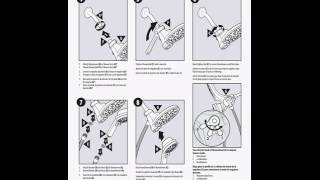 Moen Shower Head Instructions Magnetic Docking Handheld Shower 10555 MODEL 26008 PDF [upl. by Liris]