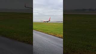 Boeing 737 Jet2 Holidays full power foot down take off [upl. by Gilli]