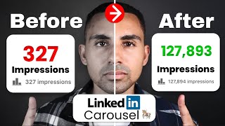 How to Create a LinkedIn Carousel Post with 20K Impressionspost 2024 Tutorial [upl. by Johannessen110]