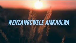 Wenza ngcwele amkholwa weselilyrics itende instrumental  freestyle [upl. by Nnylylloh]