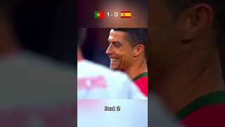 Portugal vs Spain 33  All Goals amp Highlights  2018 FIFA World Cup football highlights shorts [upl. by Idnim464]