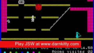 Jet Set Willy Complete Walkthrough [upl. by Lyram]