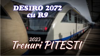 🚆❄️ Trenuri Pitești feat Desiro 2072 [upl. by Neivad596]