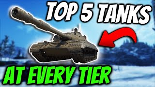 Top 5 Best Tanks in World of Tanks Console [upl. by Acinyt]