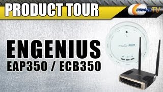 EnGenius EAP350  ECB350 Extralong Range WirelessN and Gigabit Repeater Product Tour  Newegg TV [upl. by Aicemed]