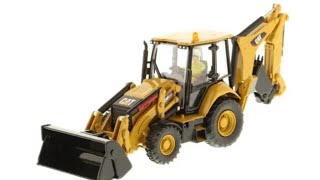 Umboxing miniatura Retroescavadeira Caterpillar 420F2 IT 85233 escala 150 [upl. by Adlitam]